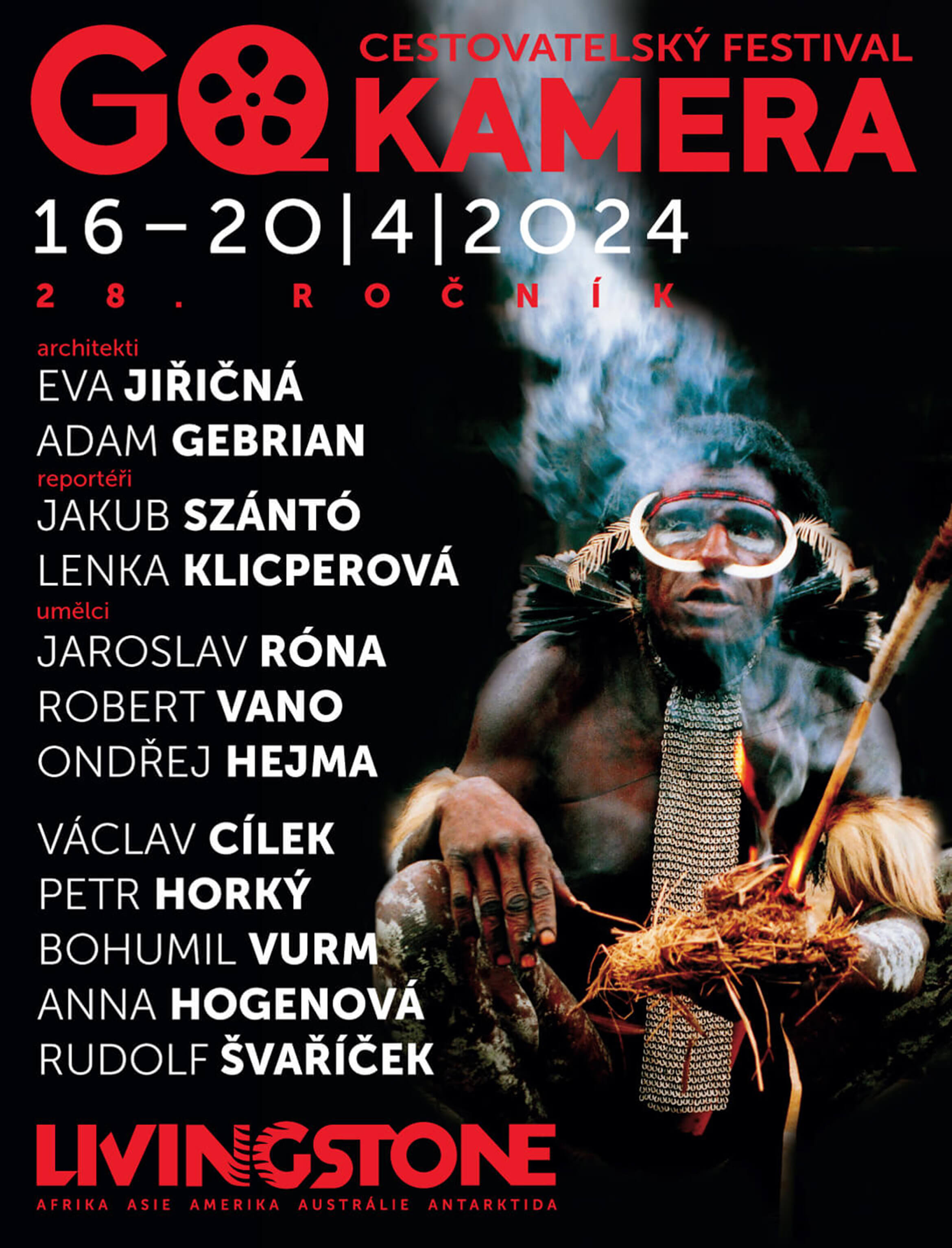 Go Kamera, cestovatelský festival, banner, magazín KULTINO*Brno