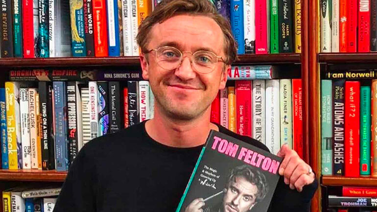 Tom Felton, Draco Malfoy, Harry Potter, s kouzelnickou hůlkou, recenze, magazín KULT* Brno