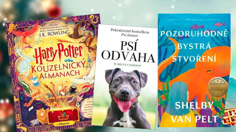 Vánoční nadílka jiskrných knižních novinek, knižní novinky vánoce, tipy na knihy, magazín KULT* Brno