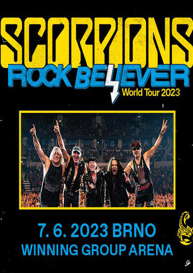 Koncert Scorpions v Brně, Winning Group Arena. Magazín KULT* Brno