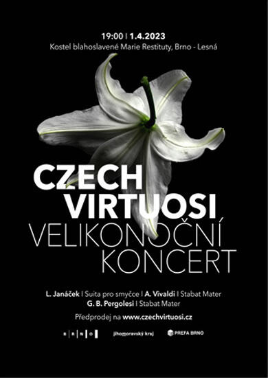 Velikonoční koncert Czech Virtuosi, Kostel blahoslavené Marie Restituty. Magazín KULT* Brno