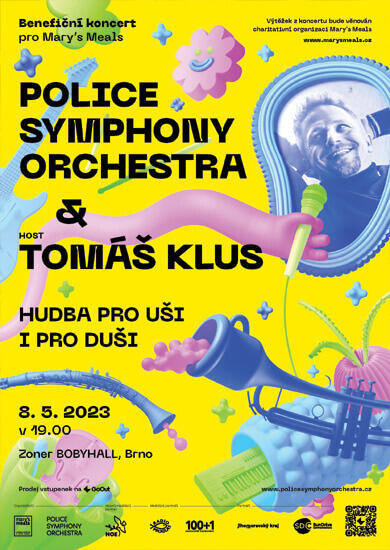 Koncert Police Symphony Orchestra & Tomáš Klus, Bobycentrum Brno. Magazín KULT*  Brno
