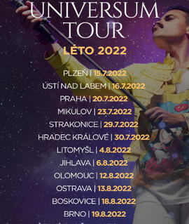 Queenie Universum Tour, Léto 2022, Hrad Špilberk, Magazín KULT* Brno