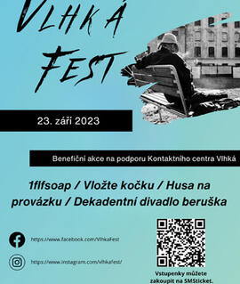 Akce VlhkáFest 2023, Kontaktní centrum Vlhká. Magazín KULT* Brno