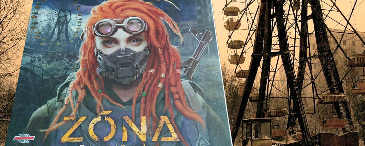 ZÓNA: Tajemství Černobylu, ADC Blackfire CZ, desková hra, magazín Kult* Brno