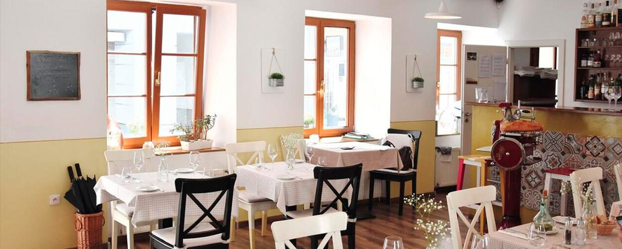 Castellana Trattoria, restaurace, Brno, italská, Novobranská, magazín Kult* Brno
