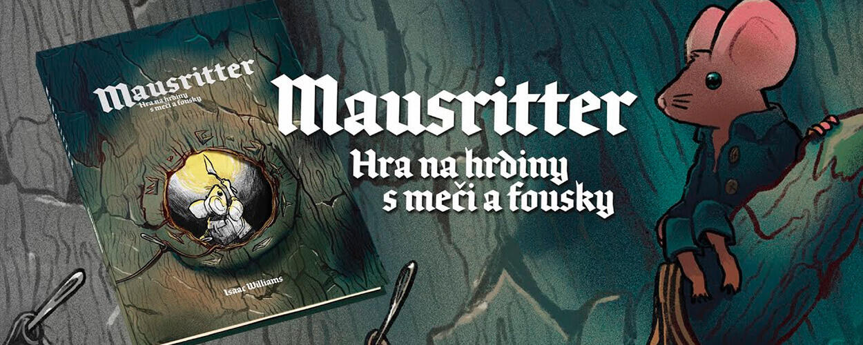 Mausritter –⁠ Pravidla hry na hrdiny, magazín KULT* Brno