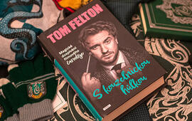 Tom Felton, Draco Malfoy, Harry Potter, s kouzelnickou hůlkou, recenze, magazín KULT* Brno