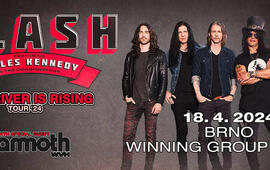 Slash s Myles Kennedy & The Conspirators, hudba, turné, koncert, Brno, magazín KULT*ino Brno
