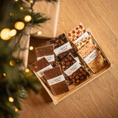 Tip na dárek, Mléčná čokoláda s vánočním potiskem, Čokoládovny Janek. Magazín KULT* Brno